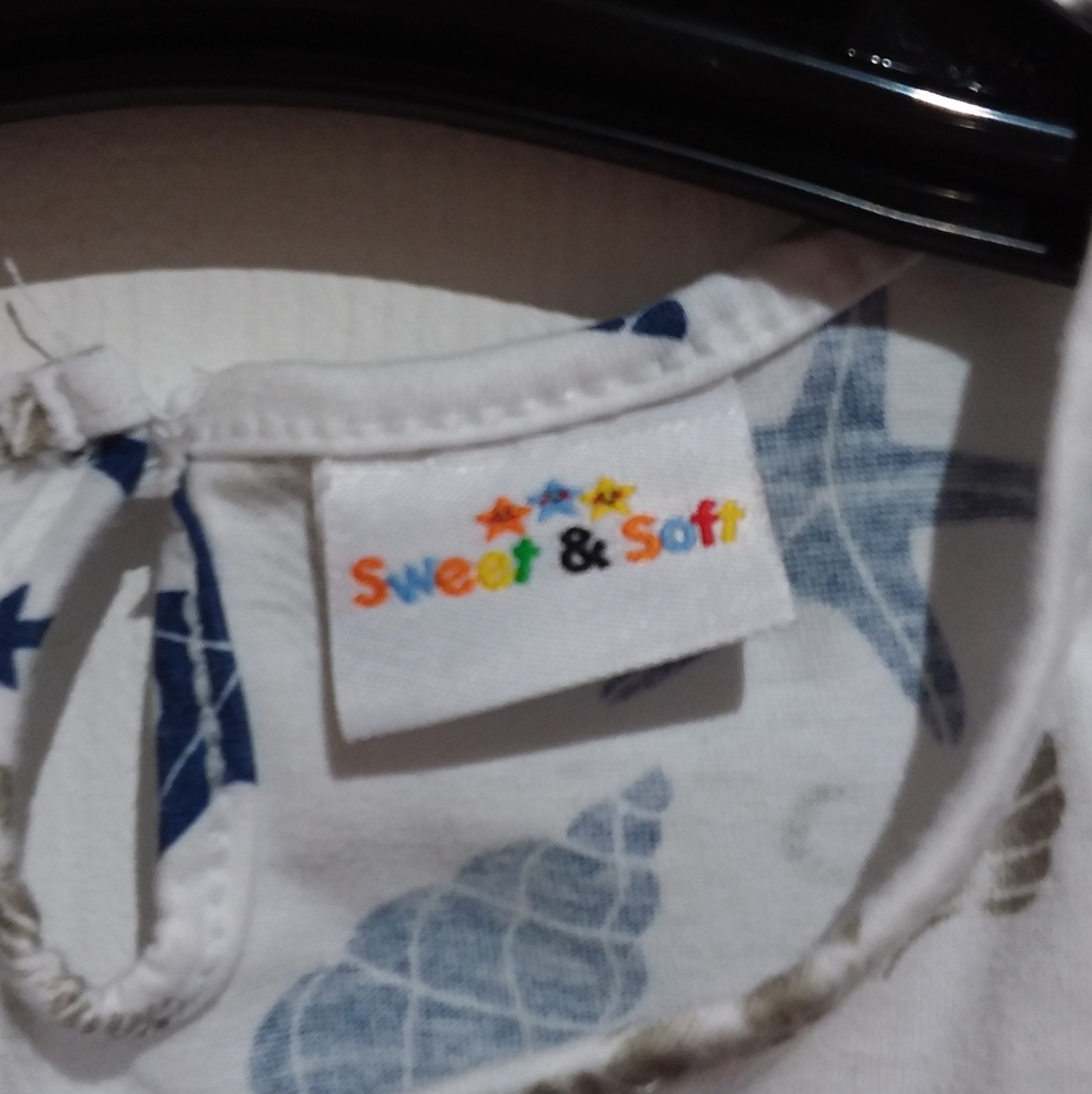 SWEET & SOFT Toddler Girls Nautical Dress - Picture 5 of 6